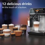 Bean To Cup Coffee Machine 12 Varieties Lattego Milk Frother Ceramic Grinder Black - Image 4