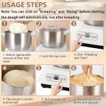 Stand Mixer 7L 1500W Touch Control White - Image 5