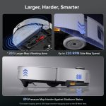 Robot Vacuum Cleaner 22,000 Pa 3.14-Inch Ultra Slim Zero-Tangling AI 3.0 Obstacle Avoidance White - Image 5