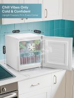 Table Top Mini Freezer 32L White Freestanding - Image 3