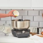 Stand Mixer 4L 650W 6 Speeds Dual Beaters Grey - Image 10