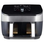 Dual Basket Air Fryer 7.6L 1700W 8 Functions Black - Image 10