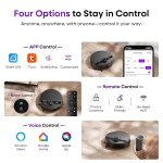 Robot Vacuum Cleaner 7000Pa LiDAR Navigation 180Mins Runtime Black - Image 6