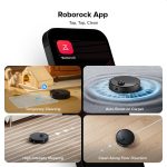 Robot Vacuum Cleaner with Mop 10,000 Pa Suction Dual Anti-Tangle Brushes Black - Image 9