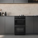 Electric Cooker 69L/43L Double Oven Air Fry Mode Ceramic Hob Black - Image 2