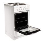 Freestanding Electric Cooker 52L 50cm White - Image 3