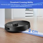 Robot Vacuum Cleaner With Mop 8000Pa Suction 150 Min Battery Black - Image 6