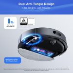 Robot Vacuum Cleaner With Mop 8000Pa Suction 150 Min Battery Black - Image 4