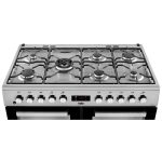 Freestanding Dual Fuel Range Cooker 156L 100cm Stainless Steel - Image 6