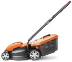 Corded Electric Hover Lawn Mower 1500W 36cm 40L 5 Heights Orange Grey - Image 3