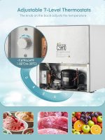 Table Top Mini Freezer 32L White Freestanding - Image 5