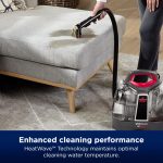 Portable Carpet Cleaner 330W HeatWave Technology Spot Cleaner Titanium/Red - Image 5