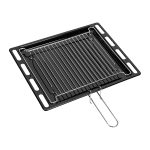 Freestanding Electric Single Cavity Cooker 68L 4 Ceramic Hobs Black - Image 6