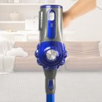 Cordless Stick Vacuum 0.8L 22.2V 150W 2-in-1 Handheld Upright Blue - Image 7