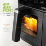 Dual Basket Air Fryer 9L 2400W 8 Presets Sync Function Black - Image 5