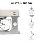 Stand Mixer 5L 1000W 6 Speed Cream - Image 7