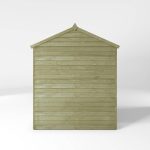 Wooden Garden Storage Shed 8 X 6 Ft Single Door Reverse Apex Roof - Image 8