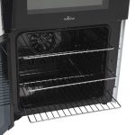 Freestanding Electric Cooker 68L Twin Cavity Ceramic Hob 4 Zones White - Image 8