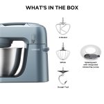 Stand Mixer 4L 800W 6 Speeds Storm Blue - Image 7