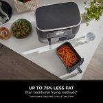 Dual Zone Digital Air Fryer 7.6L 6-in-1 Black - Image 8