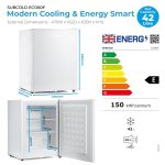 Mini Freezer 30L 4-Star Table Top With Reversible Door White - Image 6