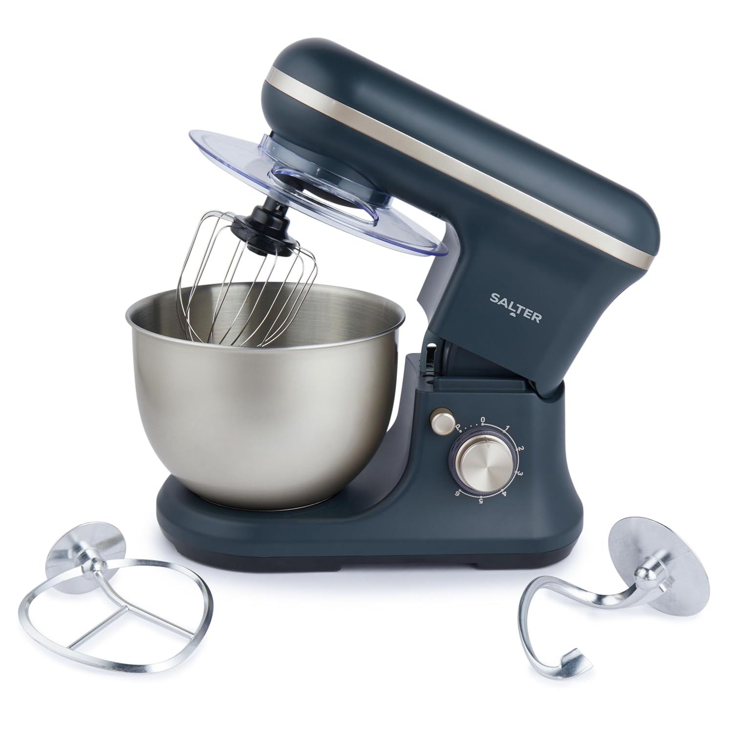 71_31U82sOL._SL1500.jpg Stand Mixer 5L 6-Speed 1200W Pulse Blue - Image 1