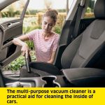 Wet And Dry Vacuum Cleaner 12L 1000W Blowing Function Yellow - Image 6