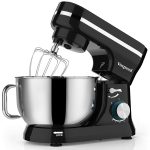 Stand Mixer 5-Quart 8-Speed 1000W Tilt-Head Black