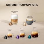 Coffee Maker 19 Bar Capsule Espresso Machine Automatic Milk Frother Black - Image 4