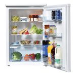 Under Counter Larder Fridge 133L Adjustable Thermostat Reversible Door White - Image 5