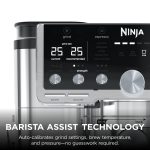 3-In-1 Espresso Cold Brew Filter Coffee Machine 25 Grind Settings Silver - Image 4