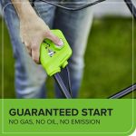 Cordless Lawnmower 41cm Cutting Width 50L Bag 2x 40V 2Ah Batteries - Image 4