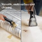 Compact Carpet Cleaner 600W 0.5L Detachable Hose Blue - Image 4
