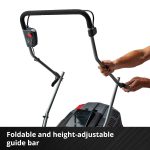Cordless Lawn Mower 43cm 63L Grass Box 6 Heights Mulching 36V 2 Batteries 2 Chargers - Image 10