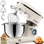 Stand Mixer 6.2L 1500W 6 Speed Red - Image 9