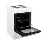 Freestanding Single Cavity Electric Cooker 68L 60cm White - Image 7
