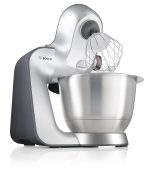 Stand Mixer 7 In 1 1000W 3.9L Bowl 7 Speeds White Silver - Image 4