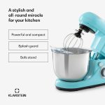 Stand Mixer 5L 1300W 6 Speeds Planetary Mixing Action Blue - Image 2