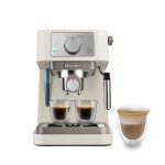 Pump Espresso Coffee Machine 15 Bar 1L Stainless Steel Black - Image 7