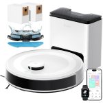 Robot Vacuum And Mop 5000Pa Carpet Boost 120 Min Black - Image 10
