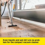 Wet And Dry Vacuum Cleaner 12L 1000W Blowing Function Yellow - Image 5