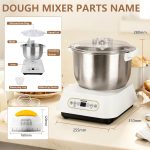 Stand Mixer 7L 1500W Touch Control White - Image 8