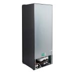 Freestanding Larder Fridge 241L 144Cm Reversible Door Mark-Proof Finish Black - Image 8