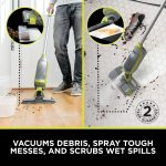 2-in-1 Cordless Hard Floor Vacuum Spray Mop Charcoal Grey - Image 5