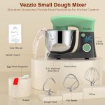 Stand Mixer 1500W 10 Speeds 5.5L Tilt-Head Greengray - Image 7