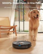 Robot Vacuum Cleaner 5000Pa Suction 180 Min Ultra Slim Black - Image 2