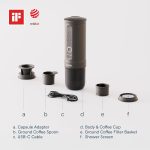 Portable Espresso Machine 20 Bar Self-Heating USB-C Space Grey - Image 2
