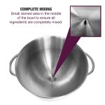 Stand Mixer 1300W 5.5L Stainless Steel Bowl 6 Speeds Pulse Black - Image 8