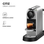 Automatic Pod Coffee Machine 1260W 1L Removable Tank Silver - Image 4