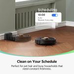 Robot Vacuum And Mop 8000Pa LiDAR Navigation 150 Min Black - Image 8
